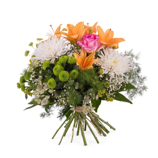 Spring Bouquet with Anastasias and Lilies