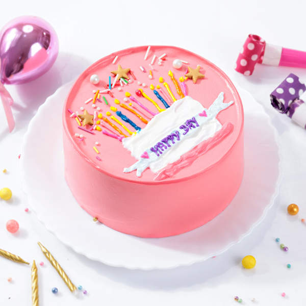 Sprinkles of Joy Birthday Cake