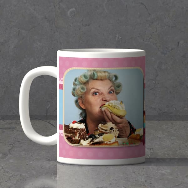 Sprinkles on Cupcakes Personalized Anniversary Mug