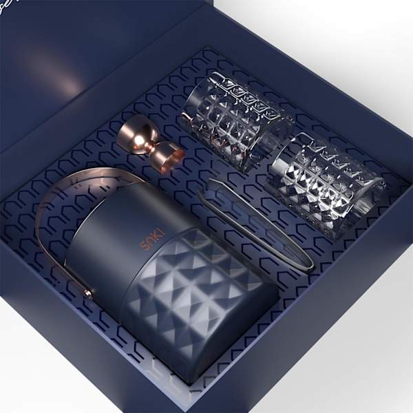 Square Hammer Whiskey Glass Set