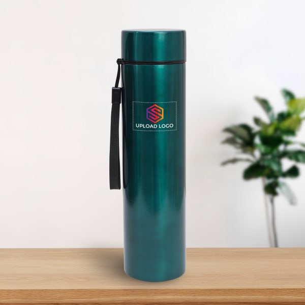Stainless Steel Bottle - Personalized - Green