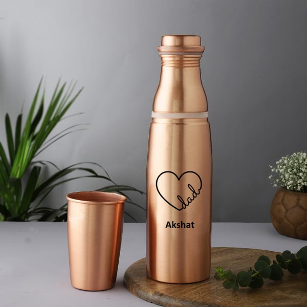 Stay Hydrated Dad Personalized Bottle