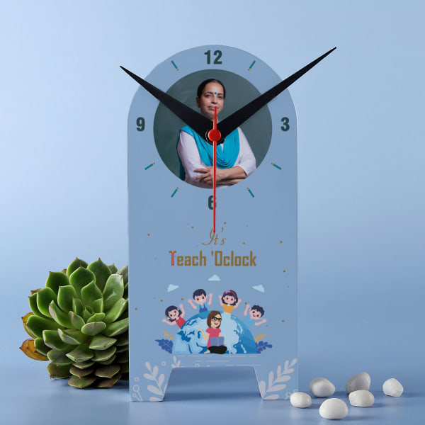 Stay On Track Personalized Clock