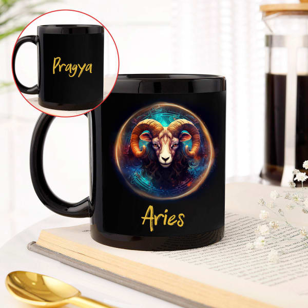 Striking Constellation - Personalized Mug - Aries