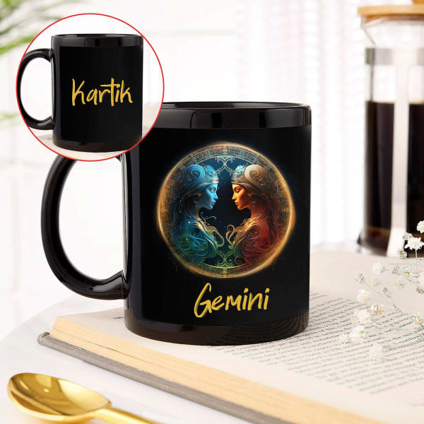 Striking Constellation - Personalized Mug - Gemini
