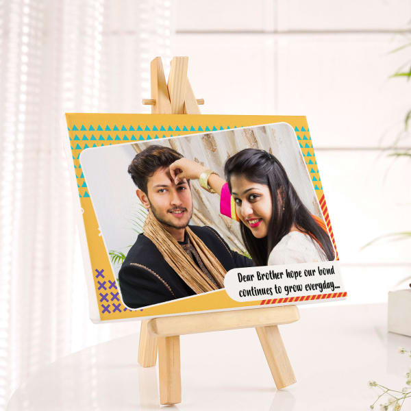 Strong Bond Of Brother Sister Personalized Mini Canvas Gift Send Strong Bond Of Brother Sister Personalized Mini Canvas