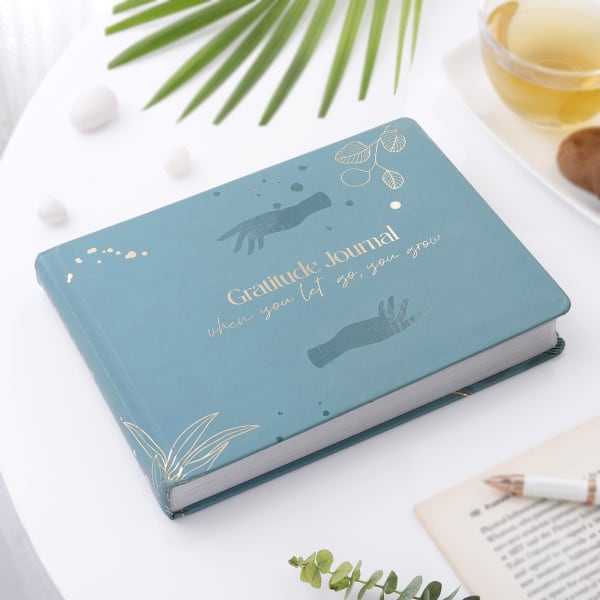 Stunning Blue Gratitude Journal