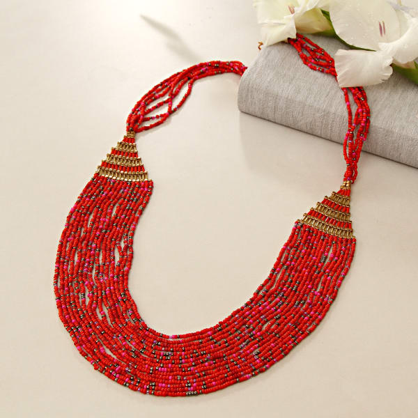 red thread necklace
