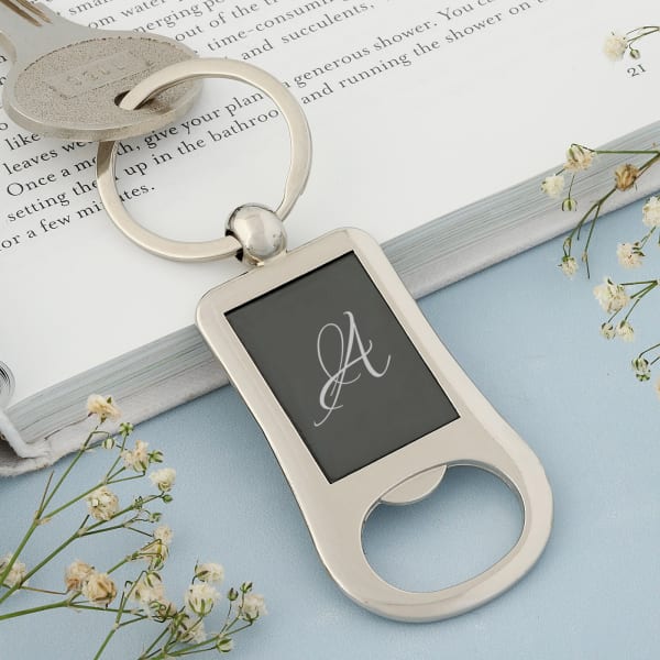 Stylishly Yours Personalized Keychain