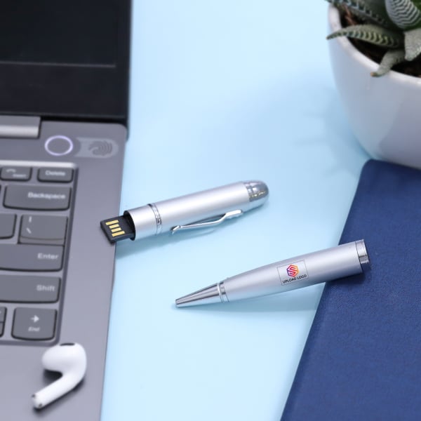 Suave Personalized Laser Pen Pendrive
