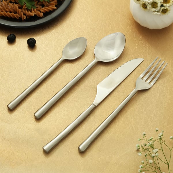 Suave Silver Cutlery Set (4 pcs.)
