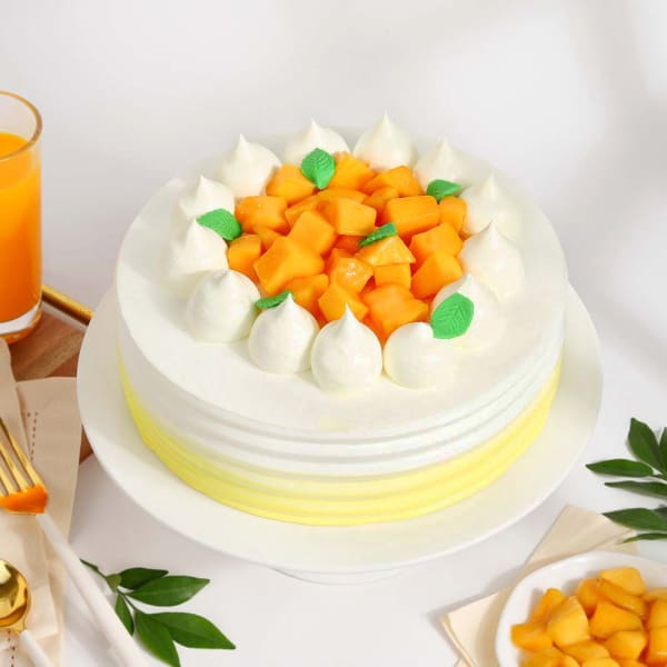 Summer Delight Mango Cream Cake (1 kg)