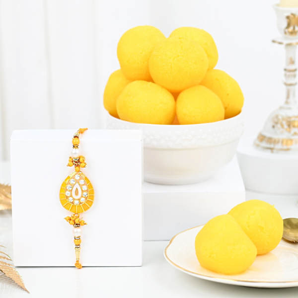 Sunshine And Sweets Rakhi Combo