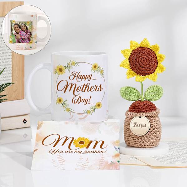Sunshine Mom Personalized Mother's Day Gift Hamper