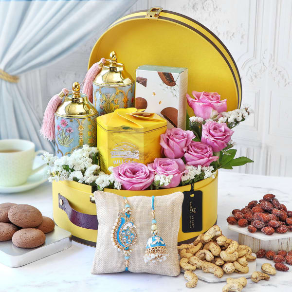 Sunshine Sweetness Rakhi Gift Box