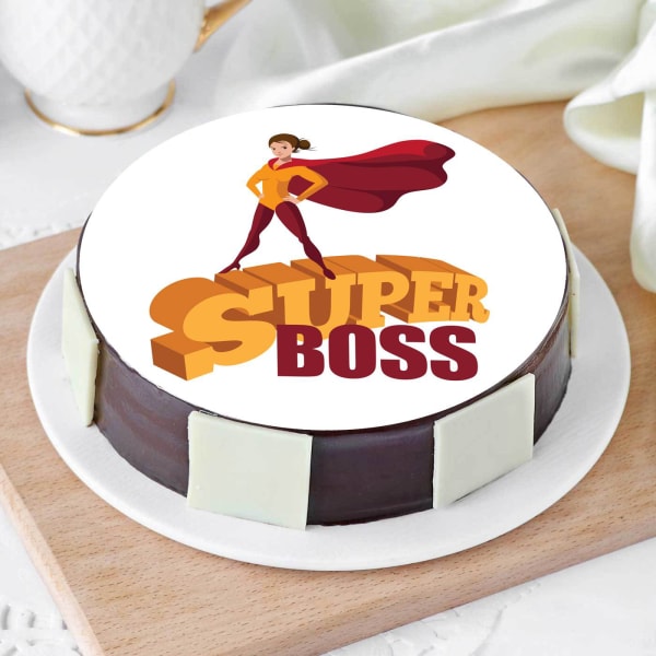 Super Boss Poster Cake (1 Kg)