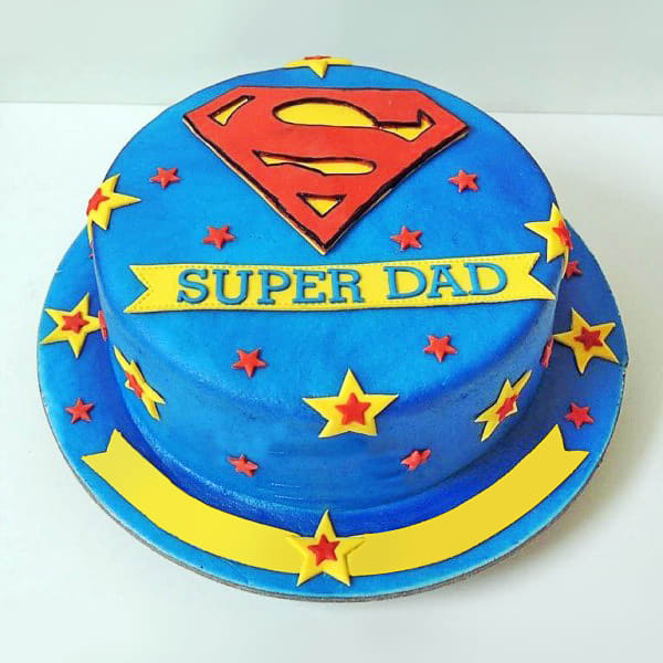 Super Dad Designer Cake (1.5 Kg)