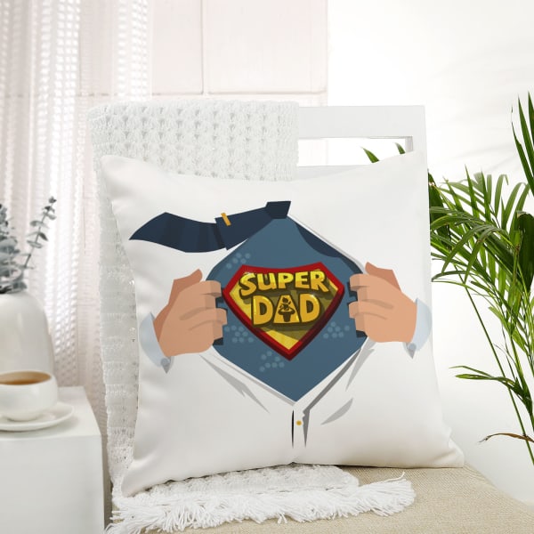 Super Dad - Personalized Father's Day Cushion