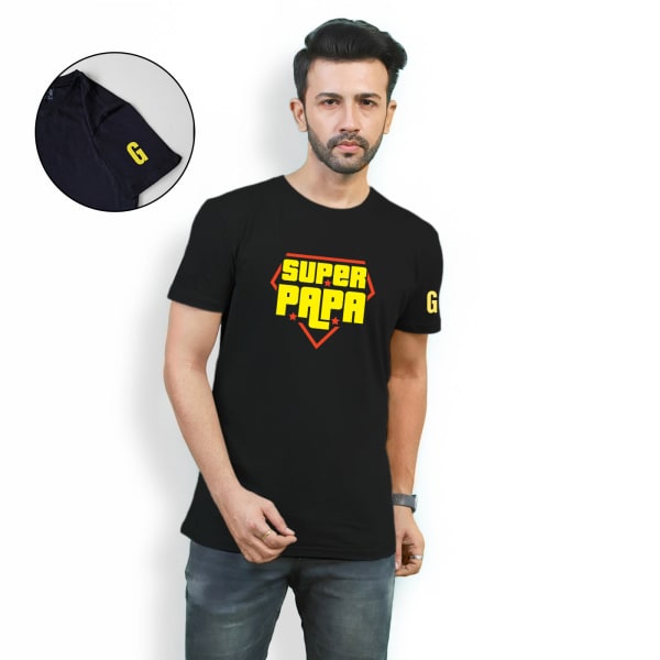 Super Papa T-shirt - Personalized