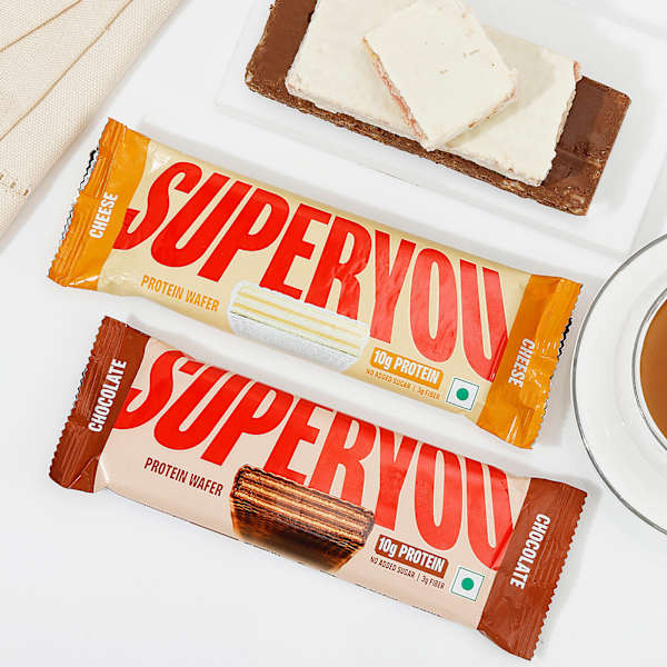 SUPERYOU Chocolate & Cheese Protein Wafer