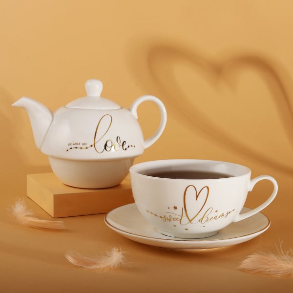 Sweet Dreams Ceramic Tea Set