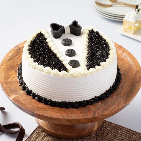 Sweet Perfection Cream Cake For The Best Dad (1 kg)