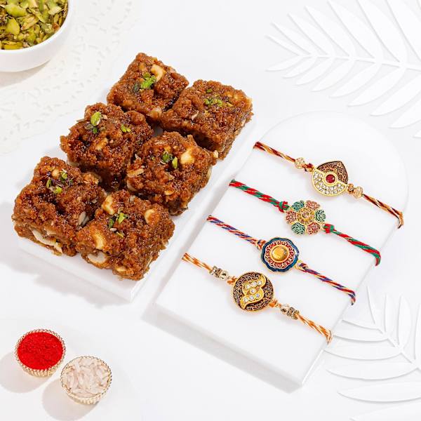 Sweet Tradition Rakhi Delight