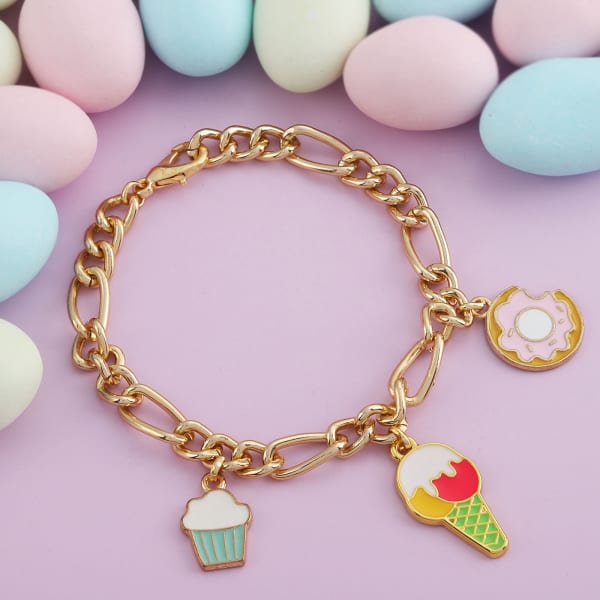 Sweet Treats Chain Bracelet For Girls