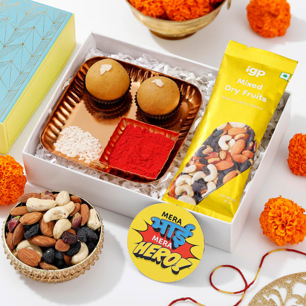 Sweetness And Tradition Bhai Dooj Hamper