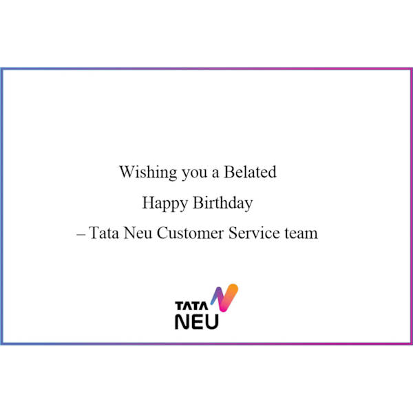 Buy/Send Tata Digital Greeting Card Online IGP JVS1304767