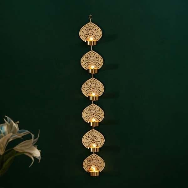 Buy/Send Tea Light Holder Wall Hanging Toran Single Piece Online IGP