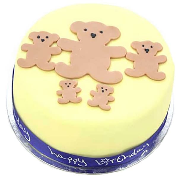 TEDDY BIRTHDAY CAKE FOR BOY