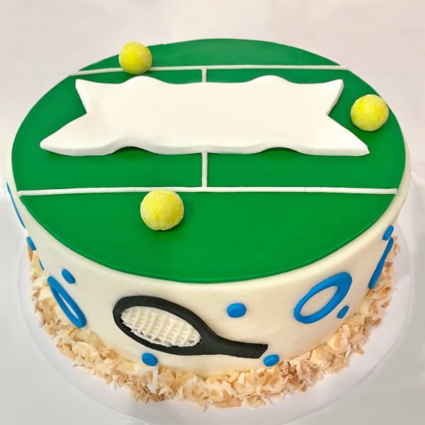 Tennis Court Fondant Cake (3 Kg)