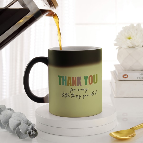 Thank You For Everything Personalized Magic Mug