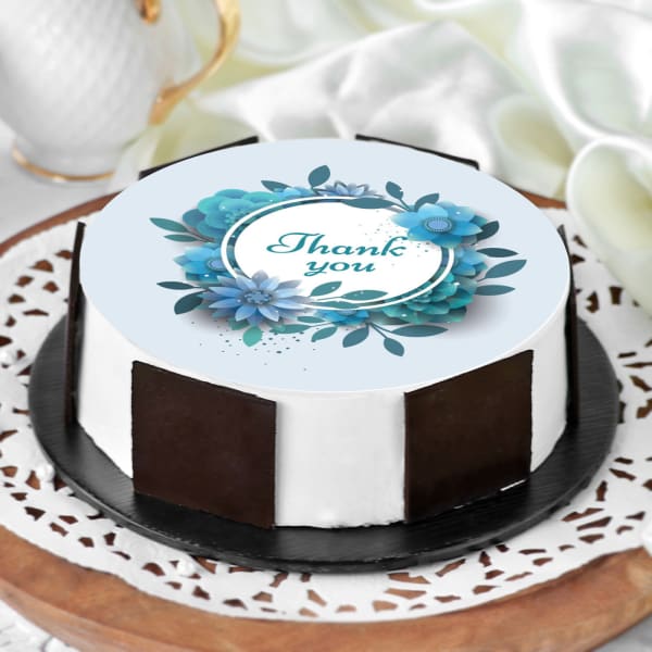 Thank You Message Cake (1 Kg)