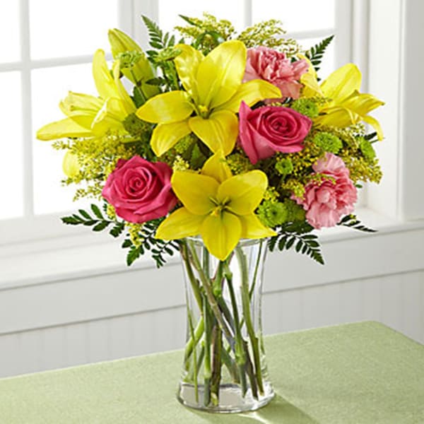 The FTD Bright And Beautiful Arrangement