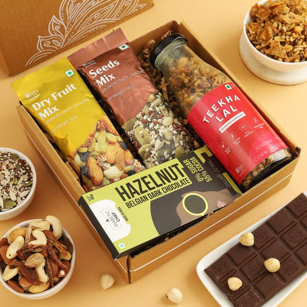 The Nutty Snack Time Box