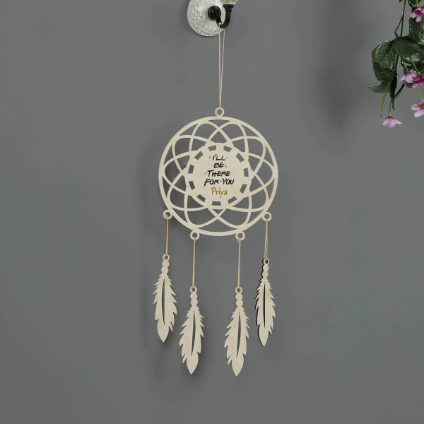 There For You Personalized Wooden Dreamcatcher