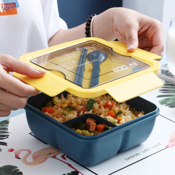 Buy/Send Tiffin Box With Cutlery 2 Slots Single Piece Online | IGP ...