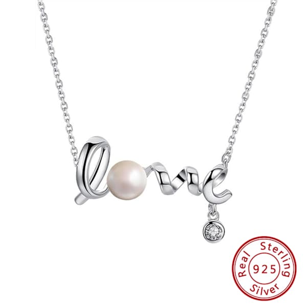 Timeless Love Freshwater Pearl Pendant