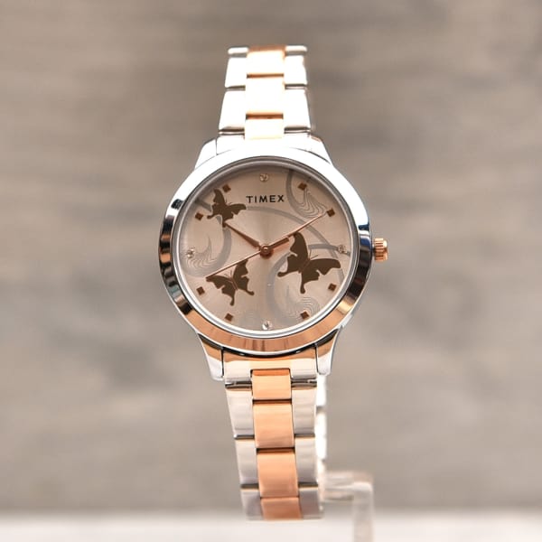Timex Butterfly Pattern Dial Women Watch: Gift/Send Fashion and Lifestyle  Gifts Online L11075608 |