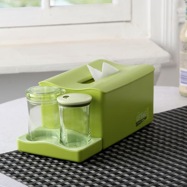 Tissue Box with Seasoning Cruet Set Gift/Send Christmas Gifts Online