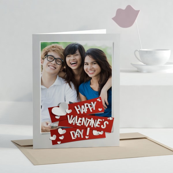 Together We Win Personalized Valentine Greeting Card