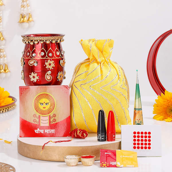 Traditional Elegance Karwa Chauth Essentials