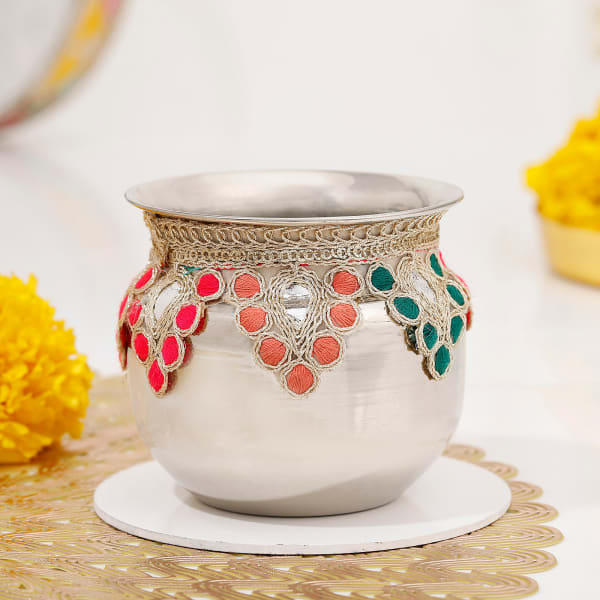 Traditional Karwa Chauth Kalash