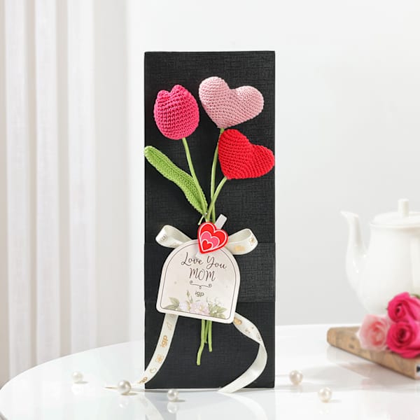 Treasured Blooms Crochet Gift For Mom