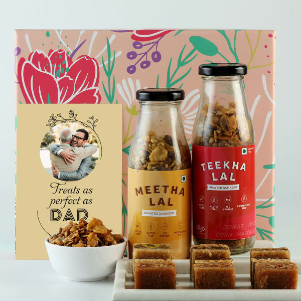 Treats For Dad Personalized Hamper