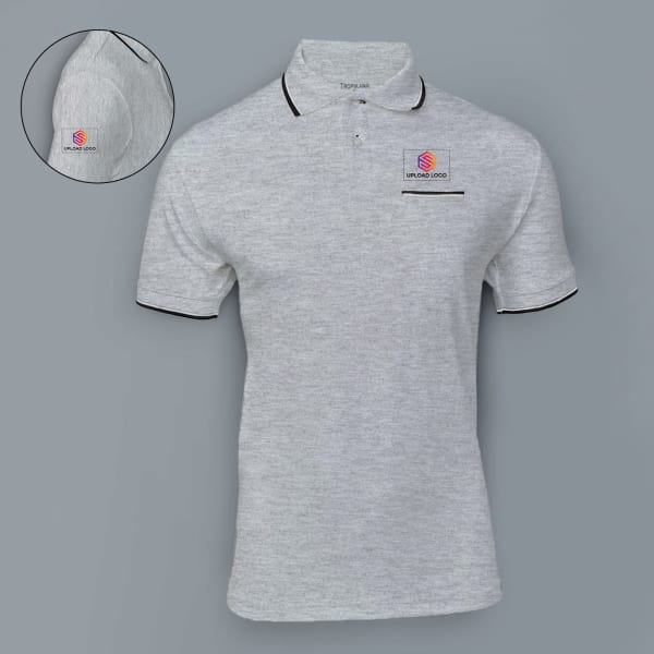Tropikana Dry n Cool Polo T-shirt for Men (Grey)