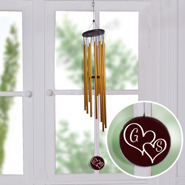 True Love Personalized Wind Chime Gift/Send Home and Living Gifts
