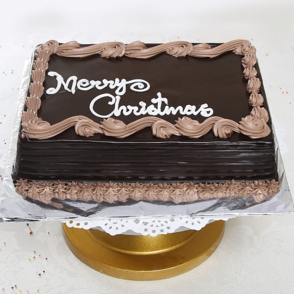 One Kg Square Shaped Chocolate Cake GiftSend Fathers Day Gifts Online  HD1034751 IGPcom  Happy birthday chocolate cake Chocolate cake designs Square  cake design